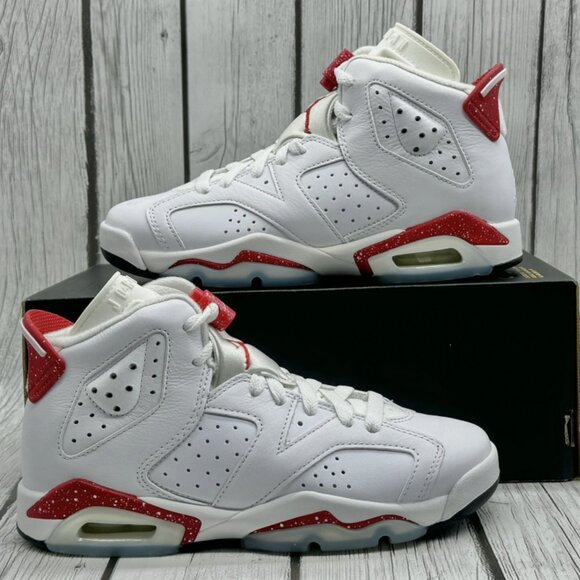 Air Jordan Retro 6 (GS) 'Red Oreo' "MULTIPLE SIZE & FAST SHIPPING" - Picture 1 of 7